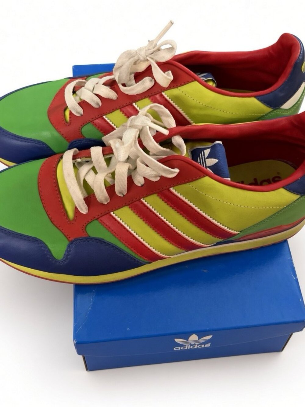 Adidas Superstar II Mens 10 Multicolor Shell Toe Worn Once
